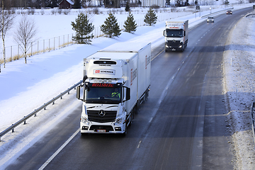 Image showing Mercedes-Benz Actros Truck Temperature Controlled Transport