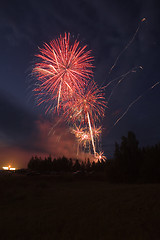 Image showing Local firework