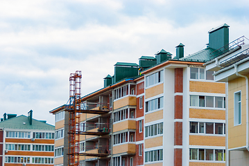 Image showing Building a house