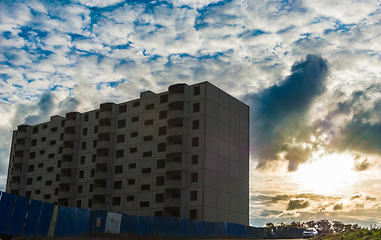 Image showing Building a house