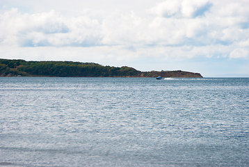 Image showing Clouds over the sea