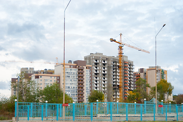 Image showing Building a house