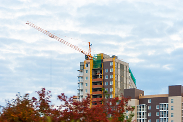 Image showing Building a house