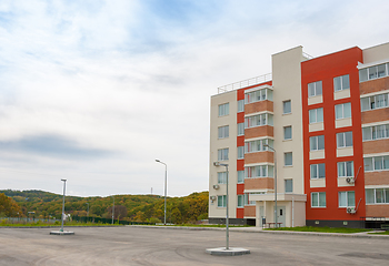 Image showing Multi-storey modern residential building