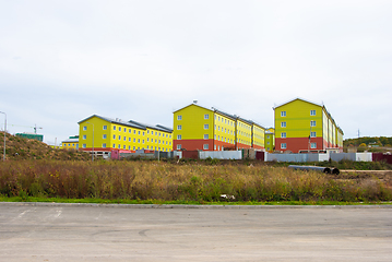 Image showing Multi-storey modern residential building