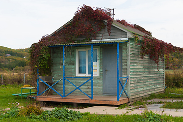 Image showing Old wooden hut