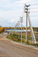 Image showing Power lines