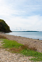 Image showing Clouds over the sea