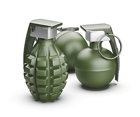 Image showing Hand grenades