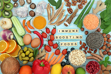 Image showing Immune Boosting Foods for a Healthy Life