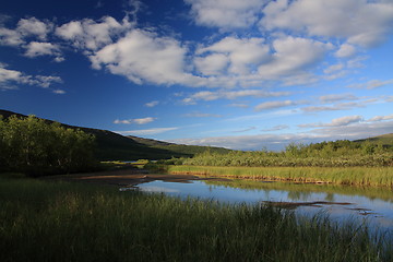 Image showing Mountains in Sweden