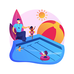 Image showing Water recreation vector concept metaphor