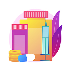 Image showing Medications prescription vector concept metaphor