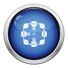 Image showing Electrical  junction box icon