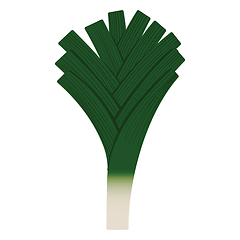 Image showing Leek onion  icon