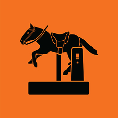 Image showing Horse machine icon