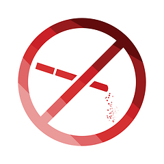 Image showing No smoking icon