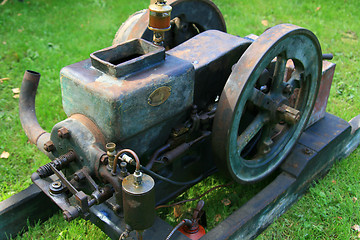 Image showing Old veteran engine