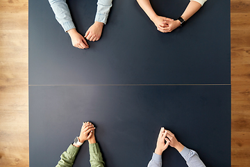 Image showing business team sitting at office table