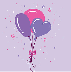 Image showing Three balloons with an exclamation mark of different sizes shape
