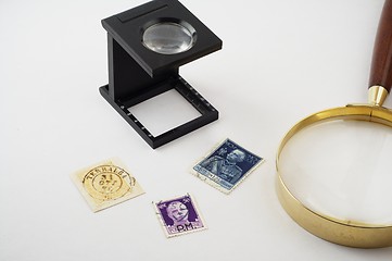 Image showing Stamps business