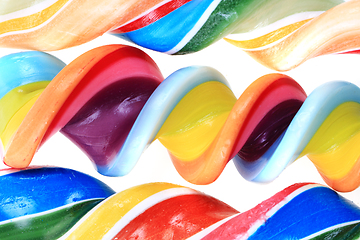 Image showing color lolly pops isolated