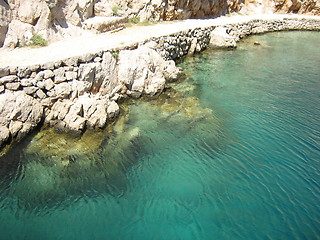Image showing Emerald sea