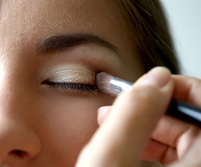 Image showing eye zone make-up