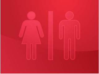 Image showing Toilet symbol illustration