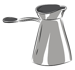 Image showing Coffee maker vector or color illustration