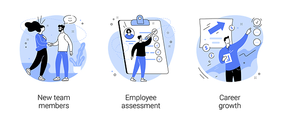 Image showing Career development abstract concept vector illustrations.