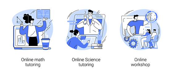 Image showing Personalised learning abstract concept vector illustrations.