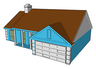 Image showing House a third important need vector or color illustration