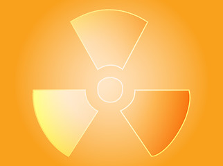 Image showing Radiation symbol