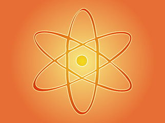 Image showing Atomic symbol