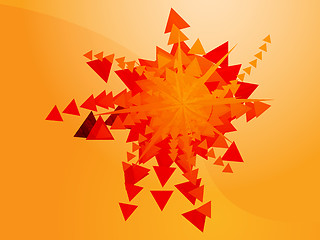 Image showing Geometric explosion