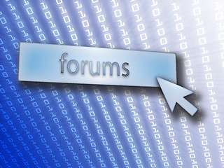 Image showing Forum button