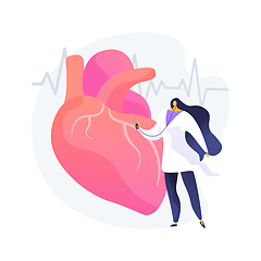 Image showing Hearing screening abstract concept vector illustration.