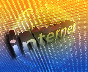 Image showing Internet illustration