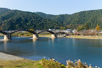 Image showing Traditional Kintai Bridge 