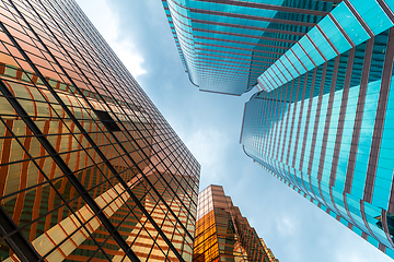 Image showing Business tower to the sky