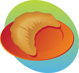 Image showing Croissant pastry