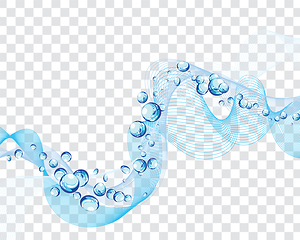 Image showing Abstract water background