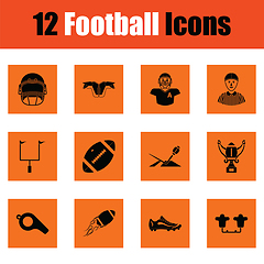 Image showing American football icon