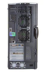 Image showing Desktop Computer Rear