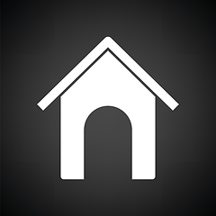 Image showing Dog house icon