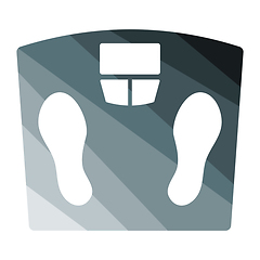 Image showing Floor scales icon