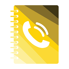 Image showing Phone book icon
