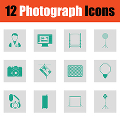 Image showing Photography icon set