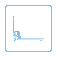 Image showing Hydraulic trolley jack icon